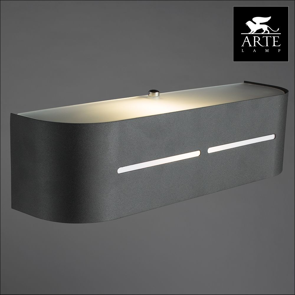 настенный светильник arte lamp cosmopolitan a7210ap-1bk