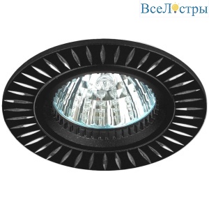 Встраиваемый светильник ЭРА KL31 AL/BK C0043817