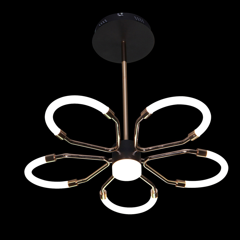 люстра на штанге natali kovaltseva high-tech led lamps 82012