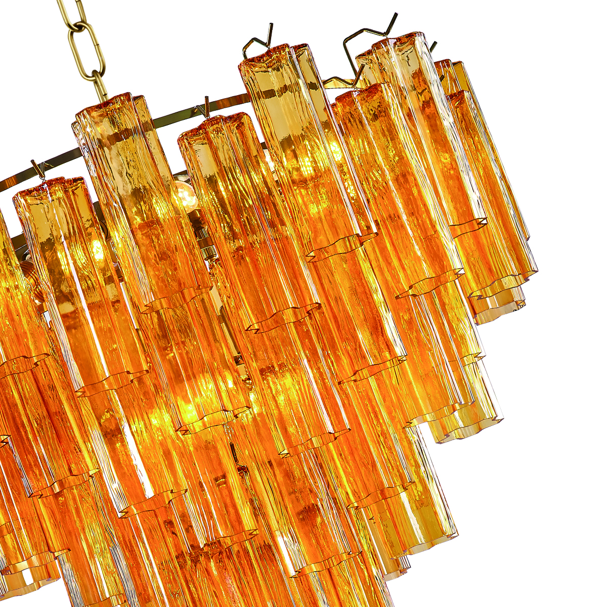 подвесная люстра delight collection owd2093-d75 gold/amber