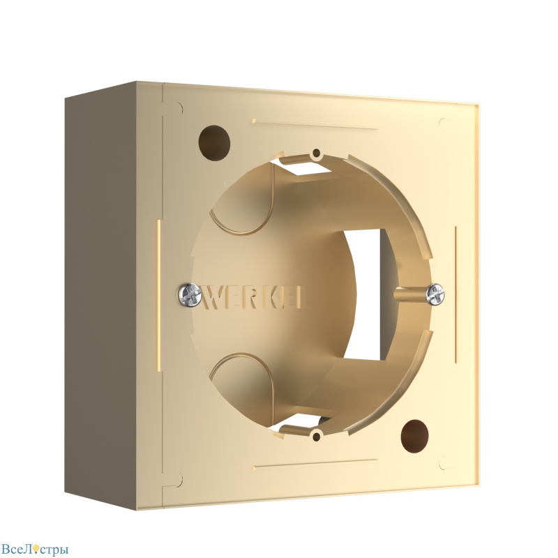 коробка для накладного монтажа werkel 4690389170867 w8000011