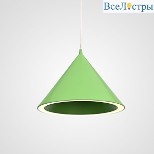 Подвесной светильник ImperiumLoft Contour Woud Annular Bright Green 302462-26
