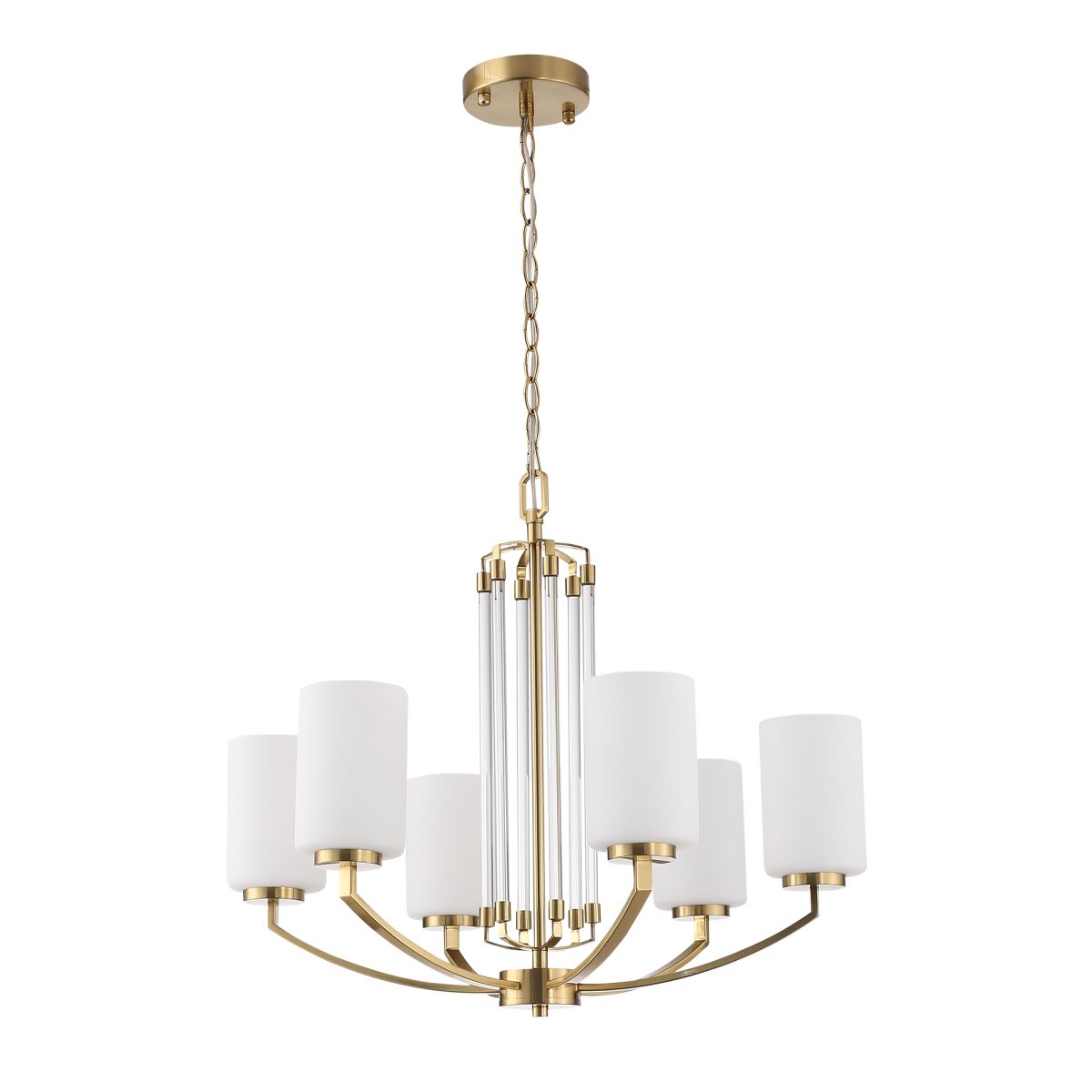 подвесная люстра  st luce опал sl1403.303.06