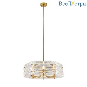 Подвесная люстра Indigo Zaffiro 12046/6P Brass V000500