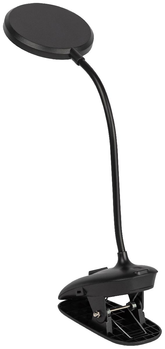 настольная лампа эра nled-513-6w-bk б0057210