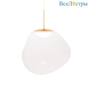 Подвесной светильник Tom Dixon Melt Opal/Gold Led MES03OPG-PEUM2