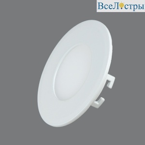 Встраиваемый светильник Elvan VLS-102R-3W-WH-Wh