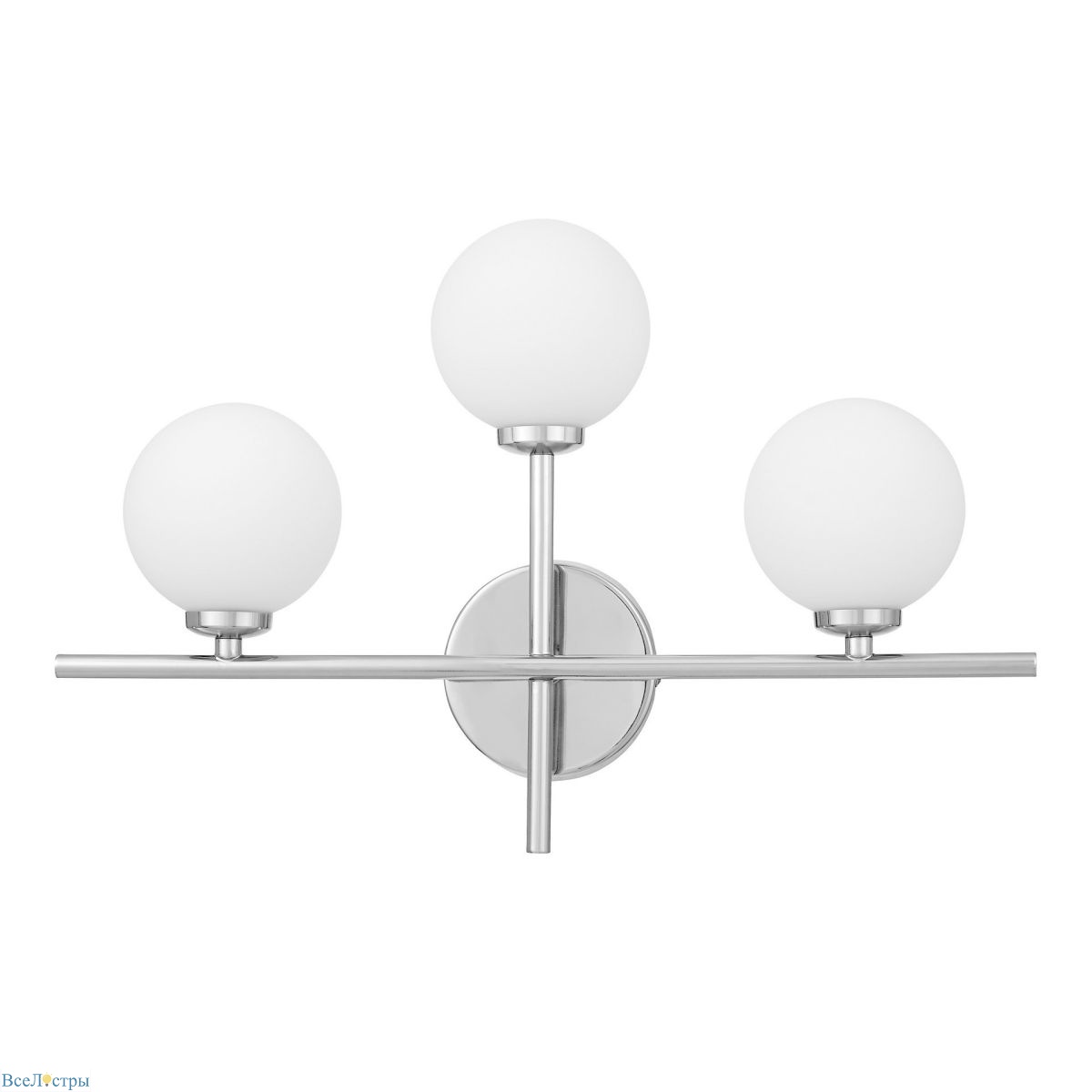 бра lumina deco marsiada ldw 6033n-3 chr
