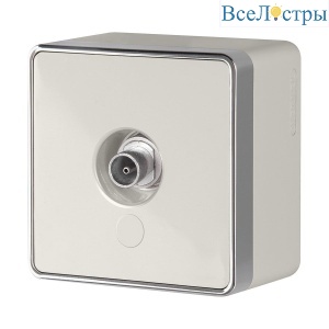 ТВ-розетка оконечная Werkel Gallant W5083003 4690389164729 a051556