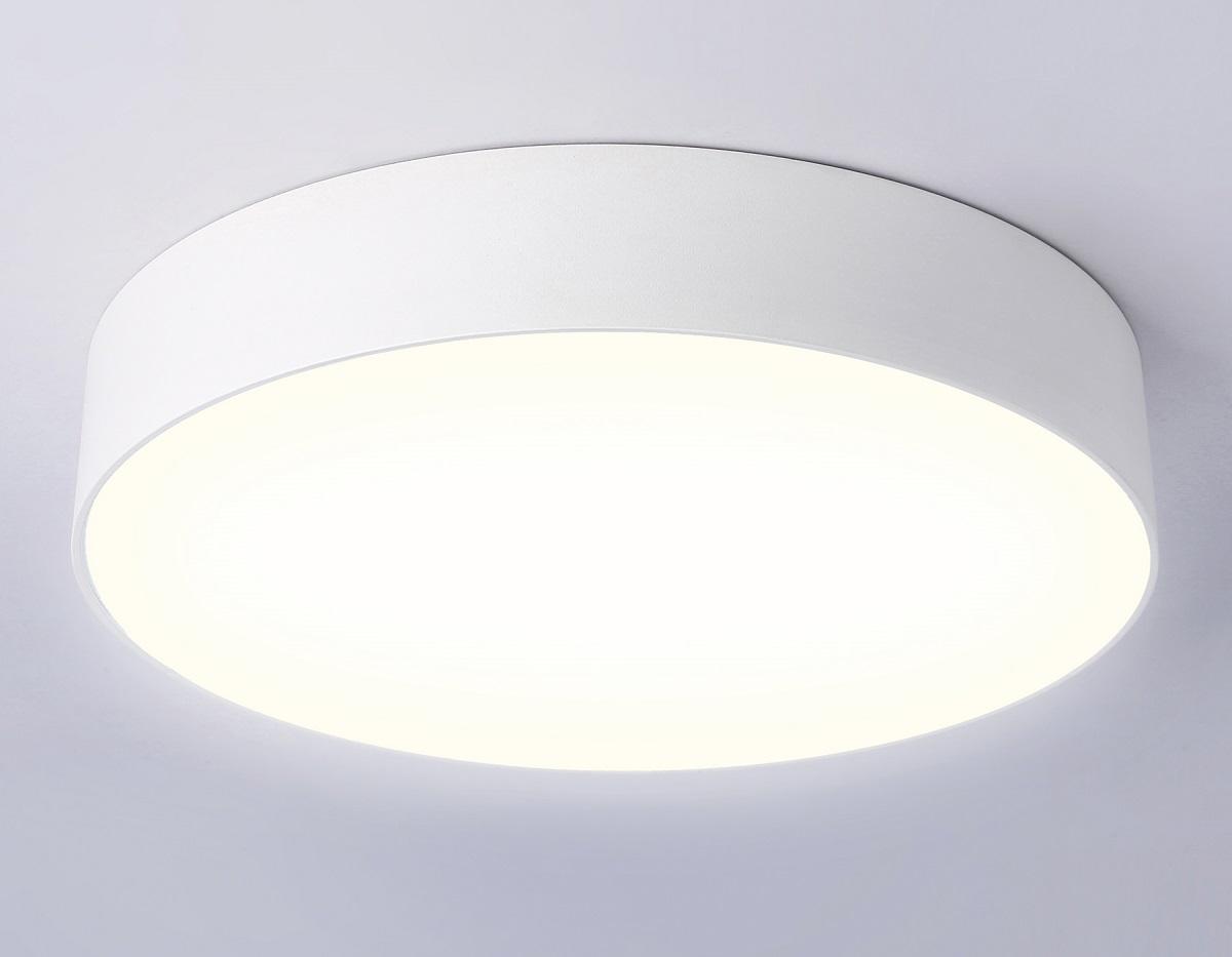потолочный светодиодный светильник ambrella light orbital air alum fv5523