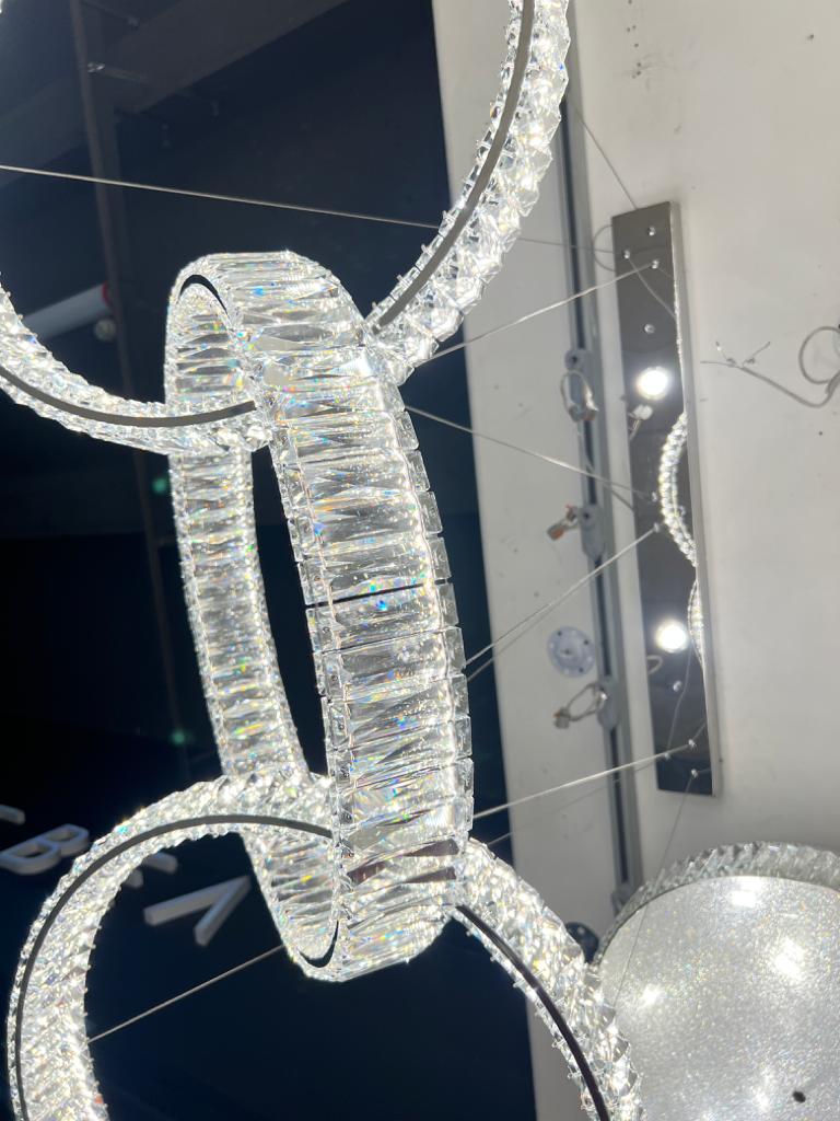 подвесной светодиодный светильник newport 8245/s 8240 chrome м0064769