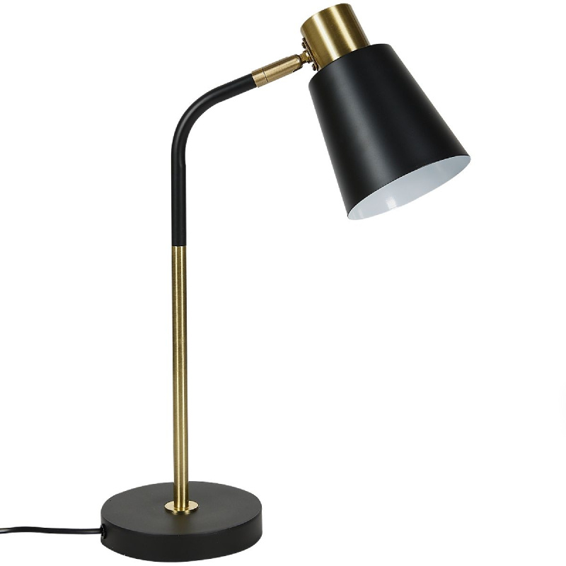 настольная лампа uniel uml-b700 e27 black ul-00010152