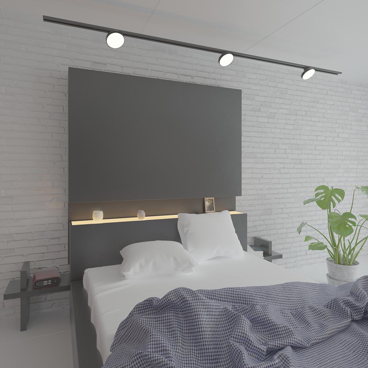 трековый светодиодный светильник elektrostandard pila 85078/01 черный 4690389175664
