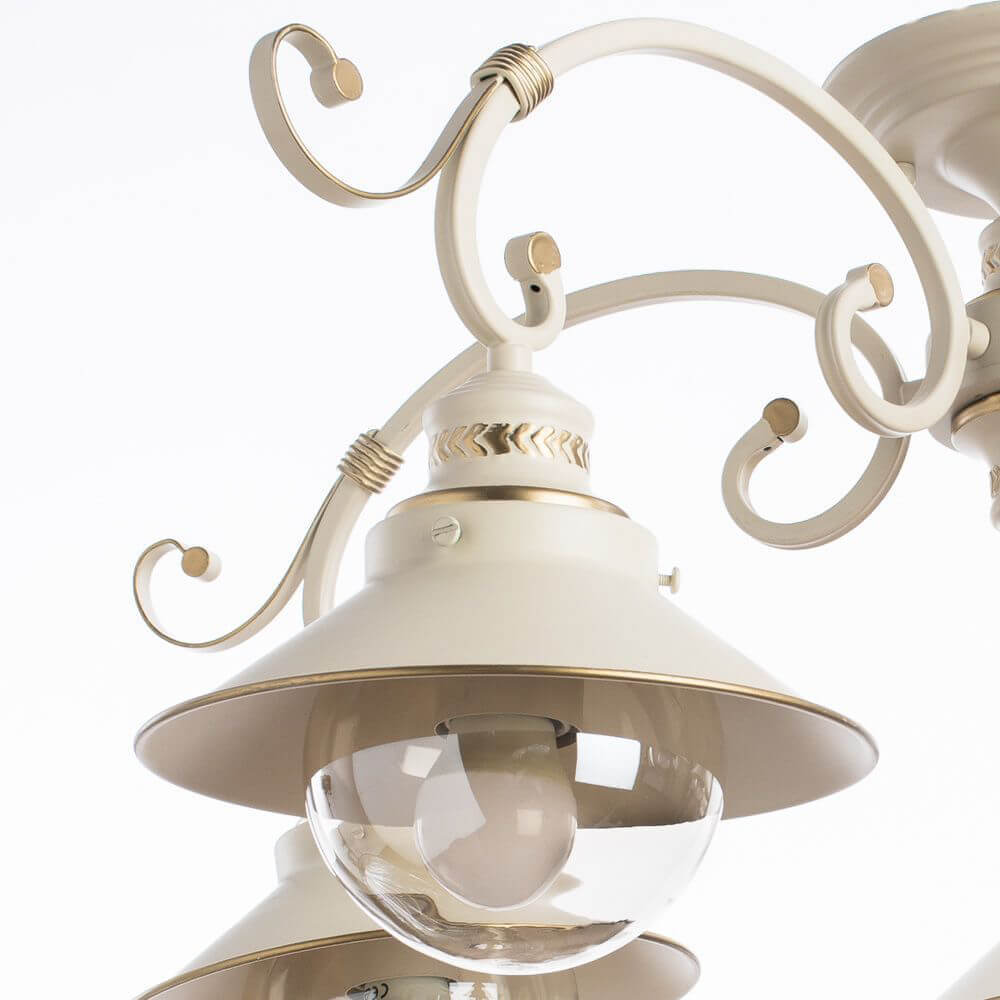 потолочная люстра arte lamp 7 a4577pl-5wg