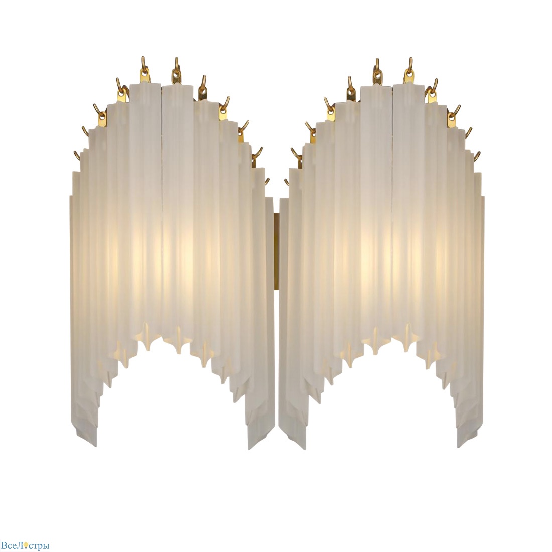 настенный светильник delight collection 17965-2w gold