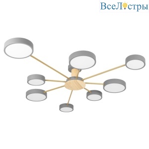 Потолочная светодиодная люстра Loft IT Sunrise 10316/8 Grey