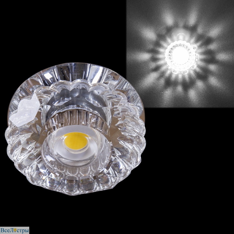 встраиваемый светильник reluce 09097-9.0-001t led cob10w cr