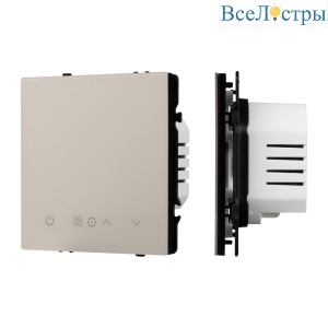 Терморегулятор Arlight SWT-NOBE-MTE-SFPL-CA (электрический тёплый пол) (Кашемир) 061903
