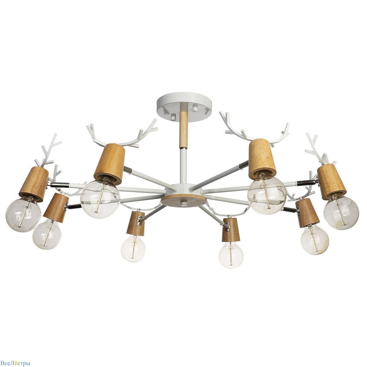 потолочная люстра loft it sven 10024/8 white