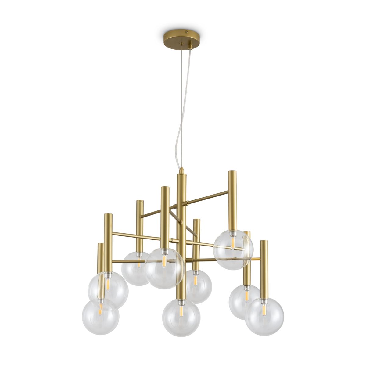 подвесная люстра freya luce fr5584cl-l45g