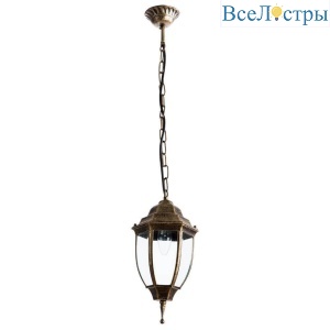 Уличный подвесной светильник Arte Lamp Pegasus A3151SO-1BN