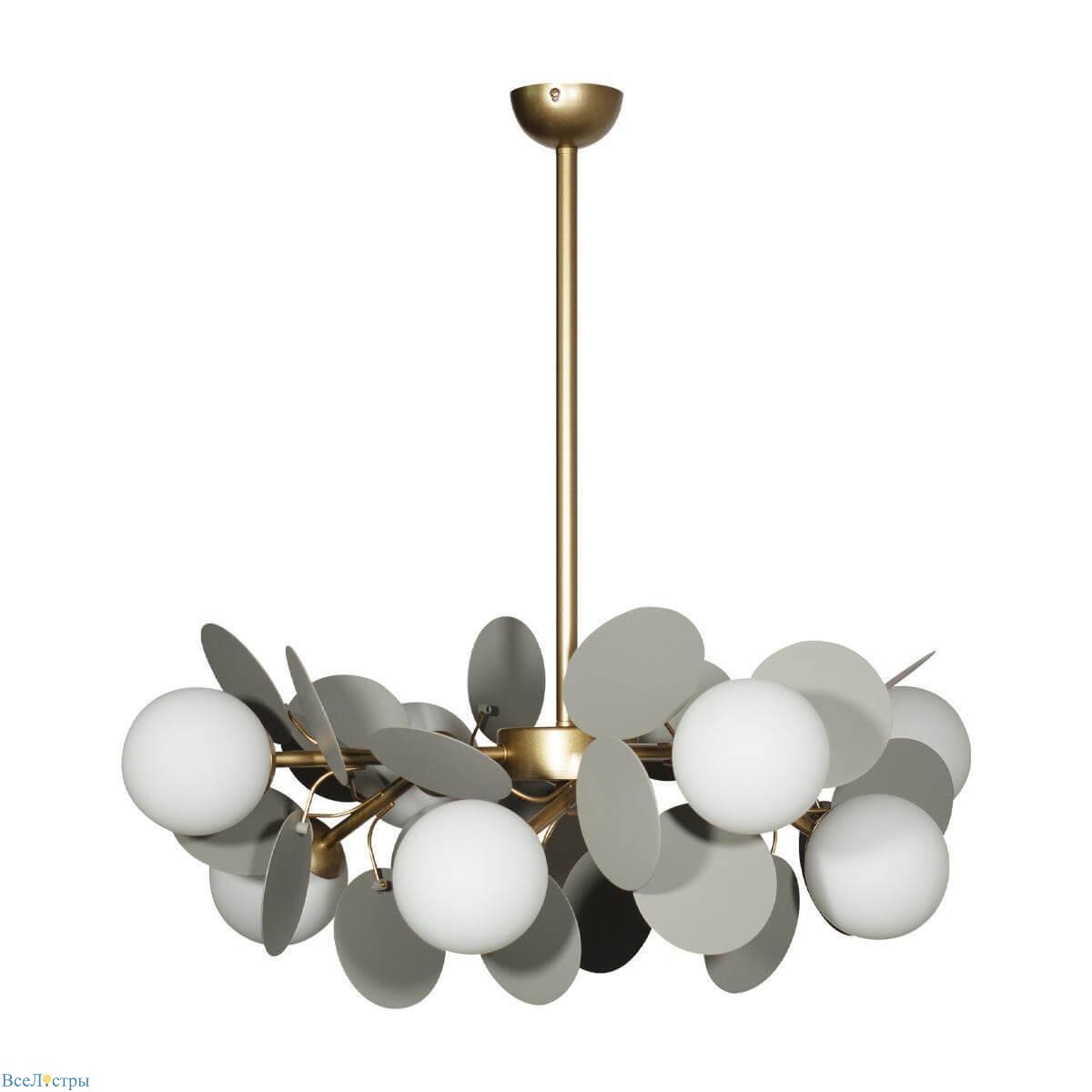 подвесная люстра loft it matisse 10008/8 grey