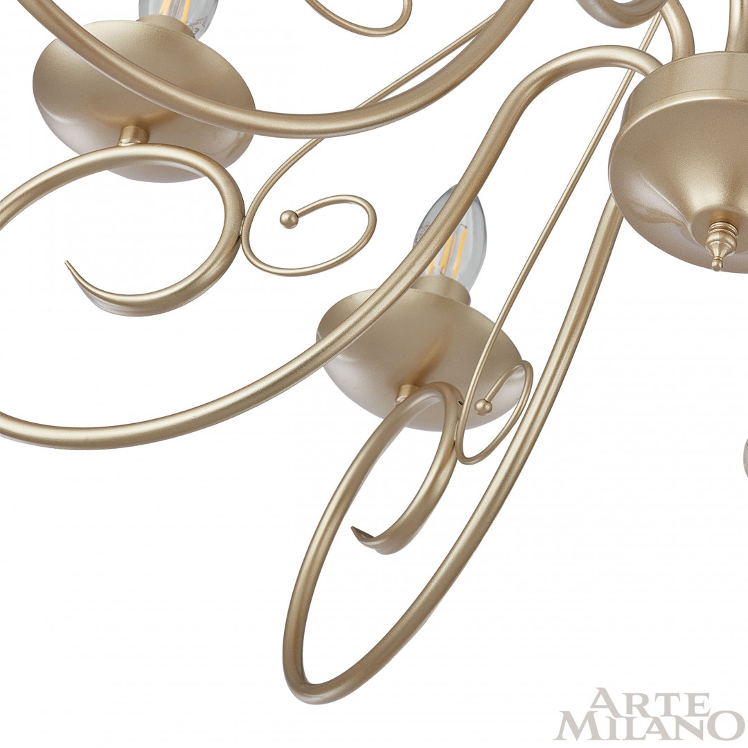 подвесная люстра arte milano 349159/10 cg