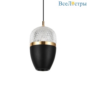 Подвесной светильник LED4U L8754-1 BK