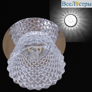 Встраиваемый светильник Reluce 08078-9.0-001H G9 CR