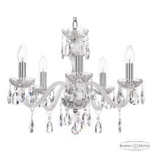 Подвесная люстра Bohemia Ivele Crystal 117/5/165 Ni