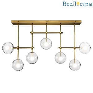 Потолочный светильник Delight Collection Globe Mobile KG0835P-7A brass