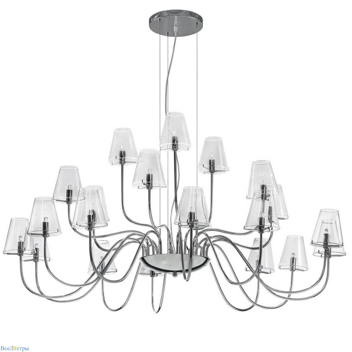 подвесная люстра lightstar diafano 758214