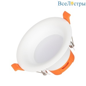 Встраиваемый светильник Arlight MS-BLIZZARD-BUILT-R102-8W Warm3000 (WH, 100 deg, 230V) 036578