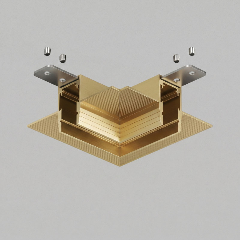 соединитель для шинопровода denkirs shine prime hide tr4905-sb