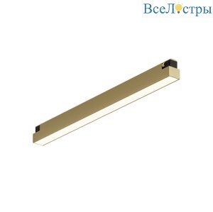 Трековый однофазный светильник Denkirs Shine linear DK5751-SB
