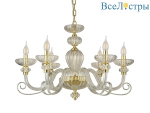Подвесная люстра Newport 8626/C mat.soft gold clear М0071526