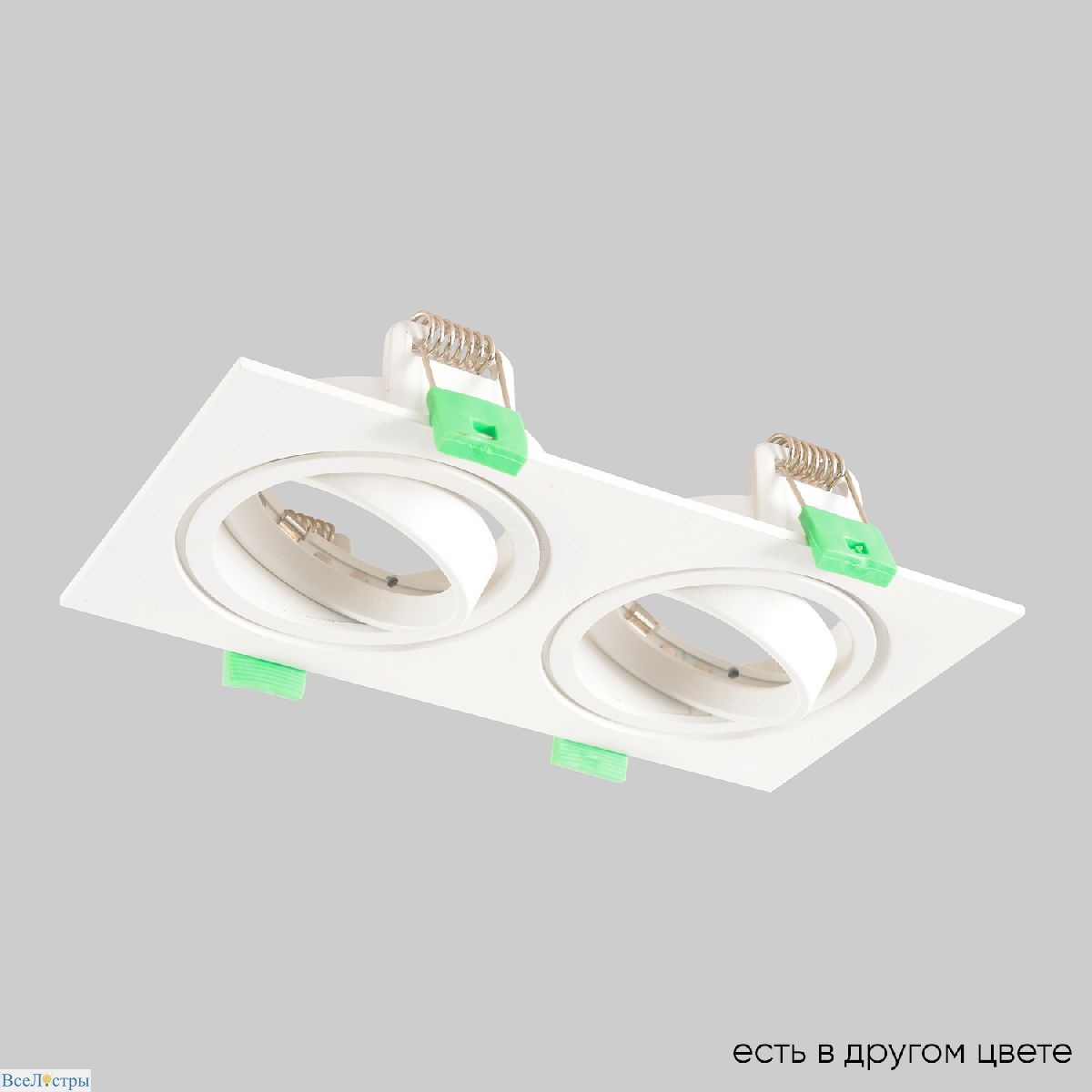 встраиваемый светильник crystal lux clt 002c2 wh v2