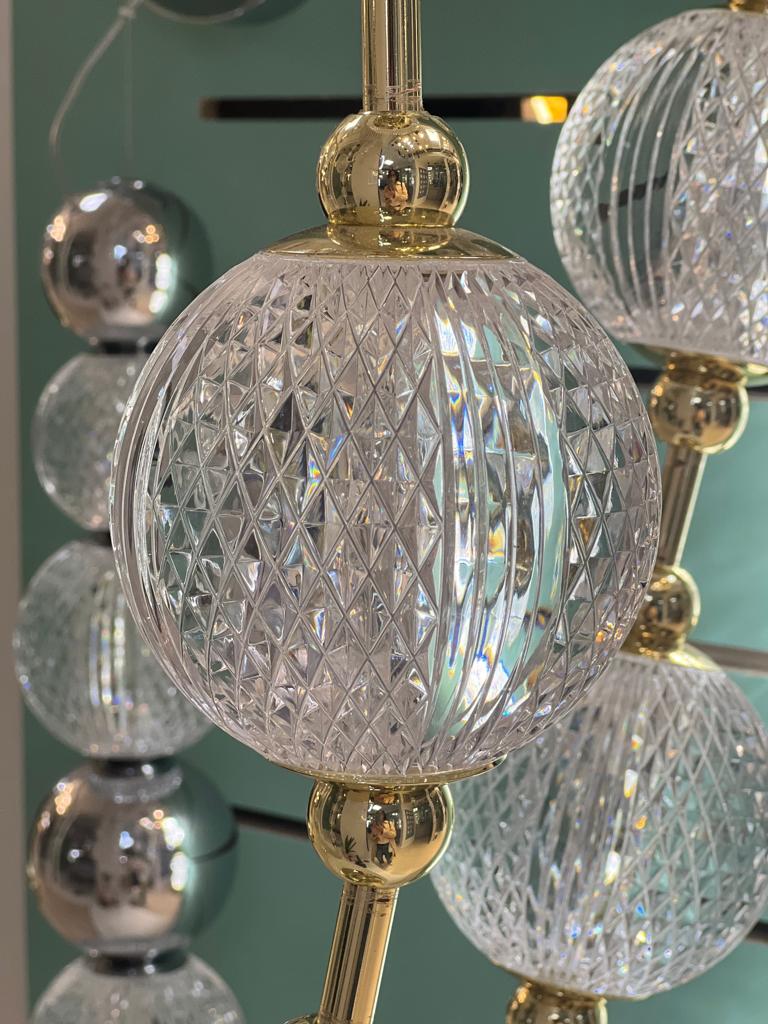 подвесной светильник odeon light crystal 5008/80l