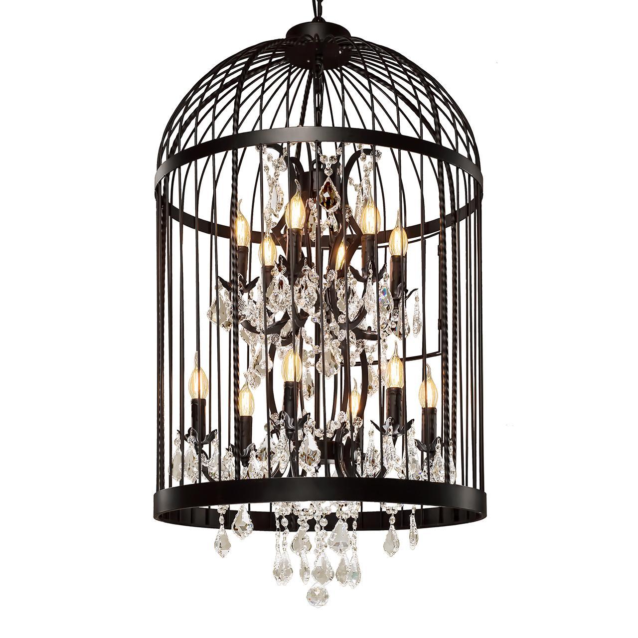 подвесная люстра loft it vintage birdcage loft1891/12