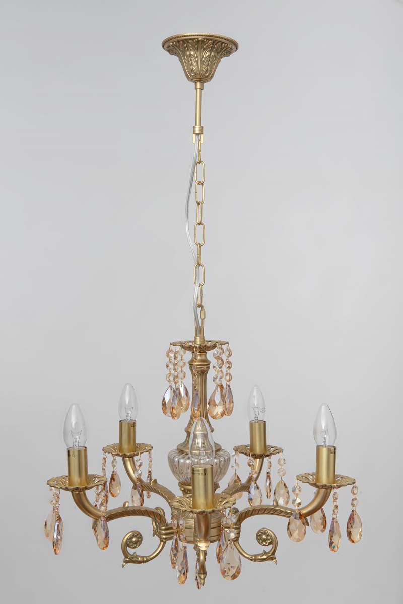 подвесная люстра abrasax sylvia l.8110-5yb