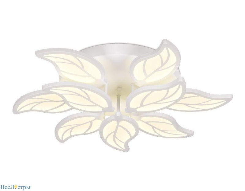 потолочная светодиодная люстра ambrella light acrylica original fa460
