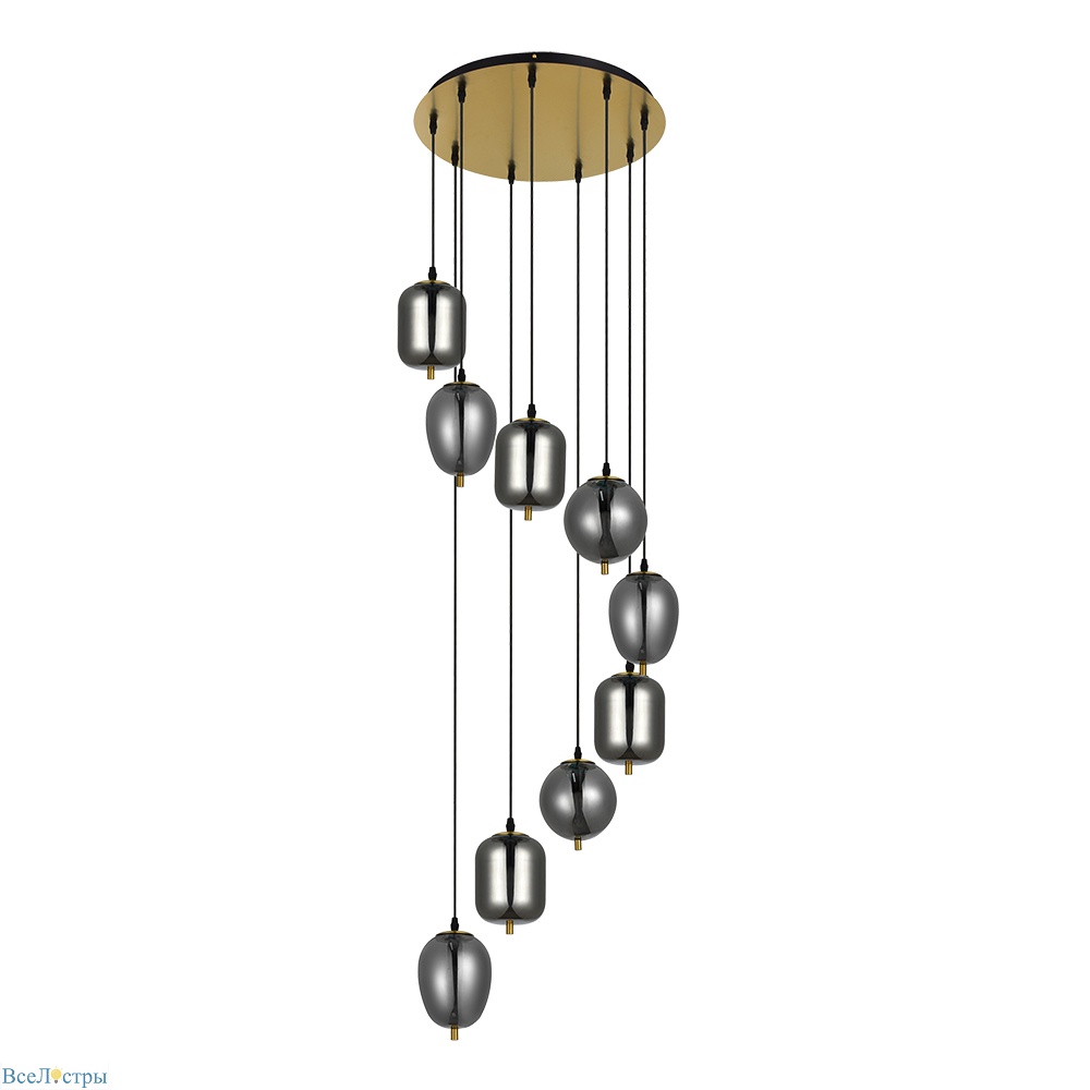 каскадная люстра arte lamp freddie a2231sp-9pb