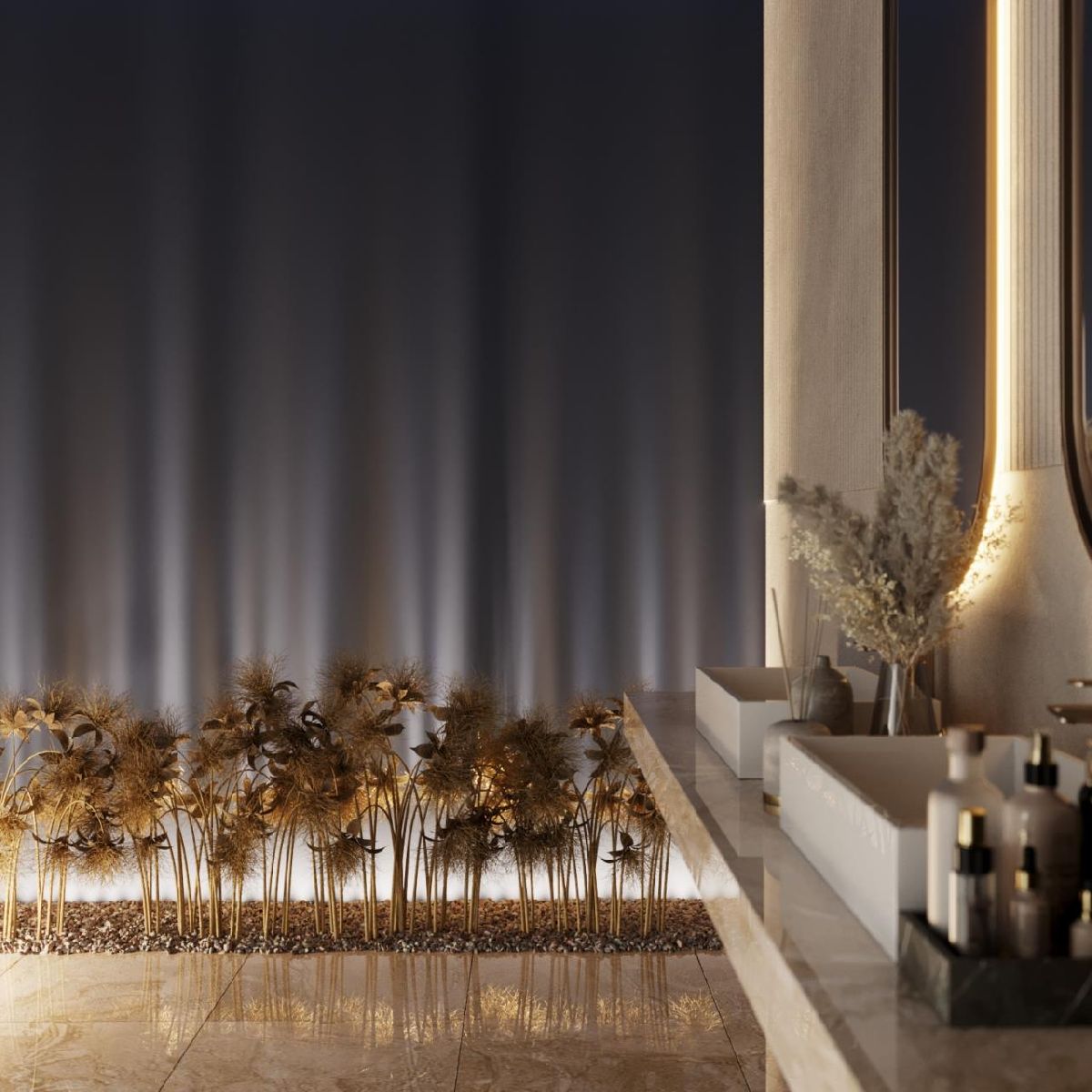 торшер odeon light waterfall 7027/72fl