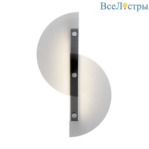 Настенный светильник Eurosvet Colour 40160 LED дымчатый a060856