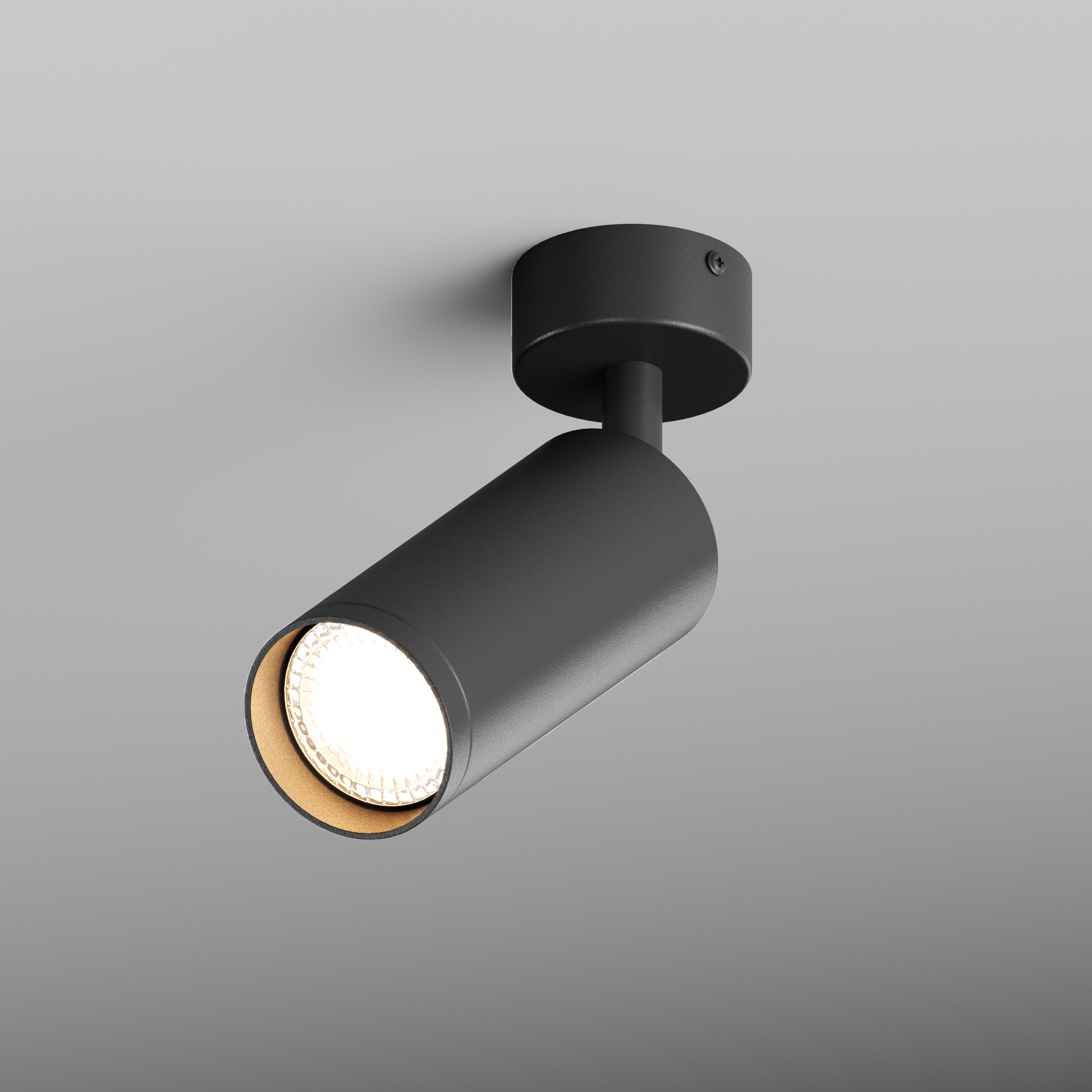 точечный светильник hesby focus hsbl_0115 ip20, 50вт, gu10, черный