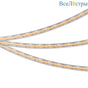 Светодиодная герметичная лента Arlight COB-PS-X560-12mm 24V Warm3000 (9.6 W/m, IP67, 10m) 048909