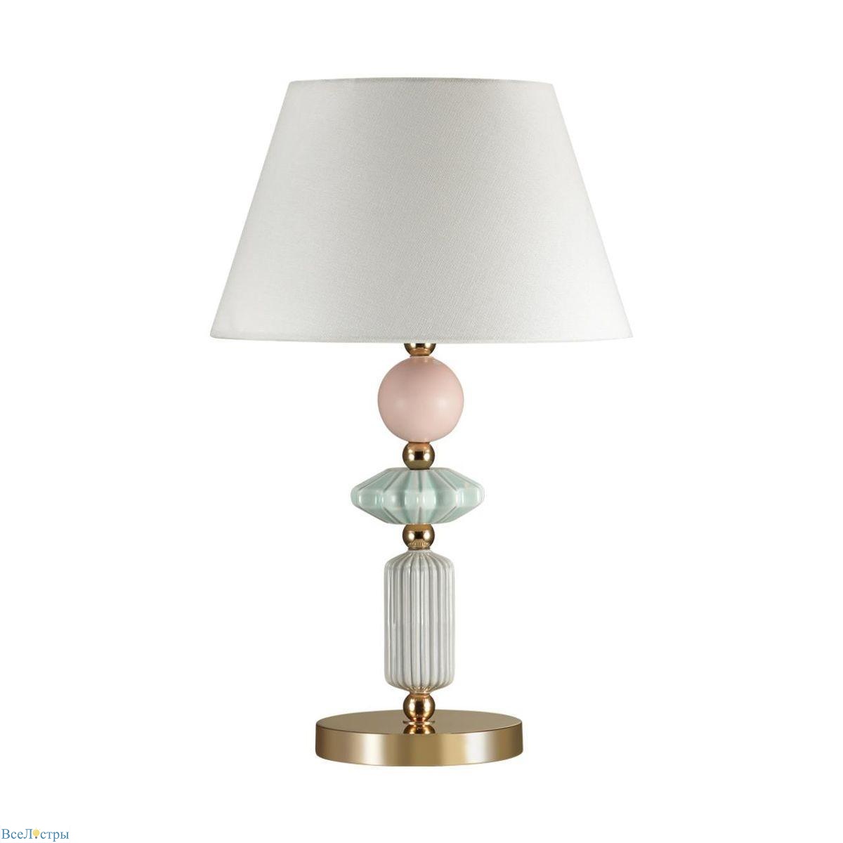 настольная лампа odeon light classic candy 4861/1tb