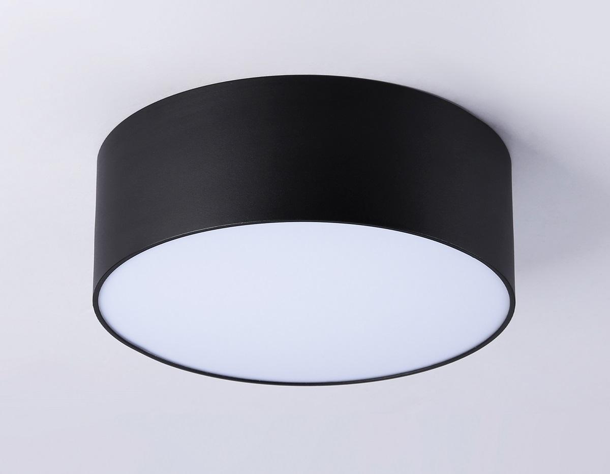 потолочный светодиодный светильник ambrella light orbital air alum fv5514