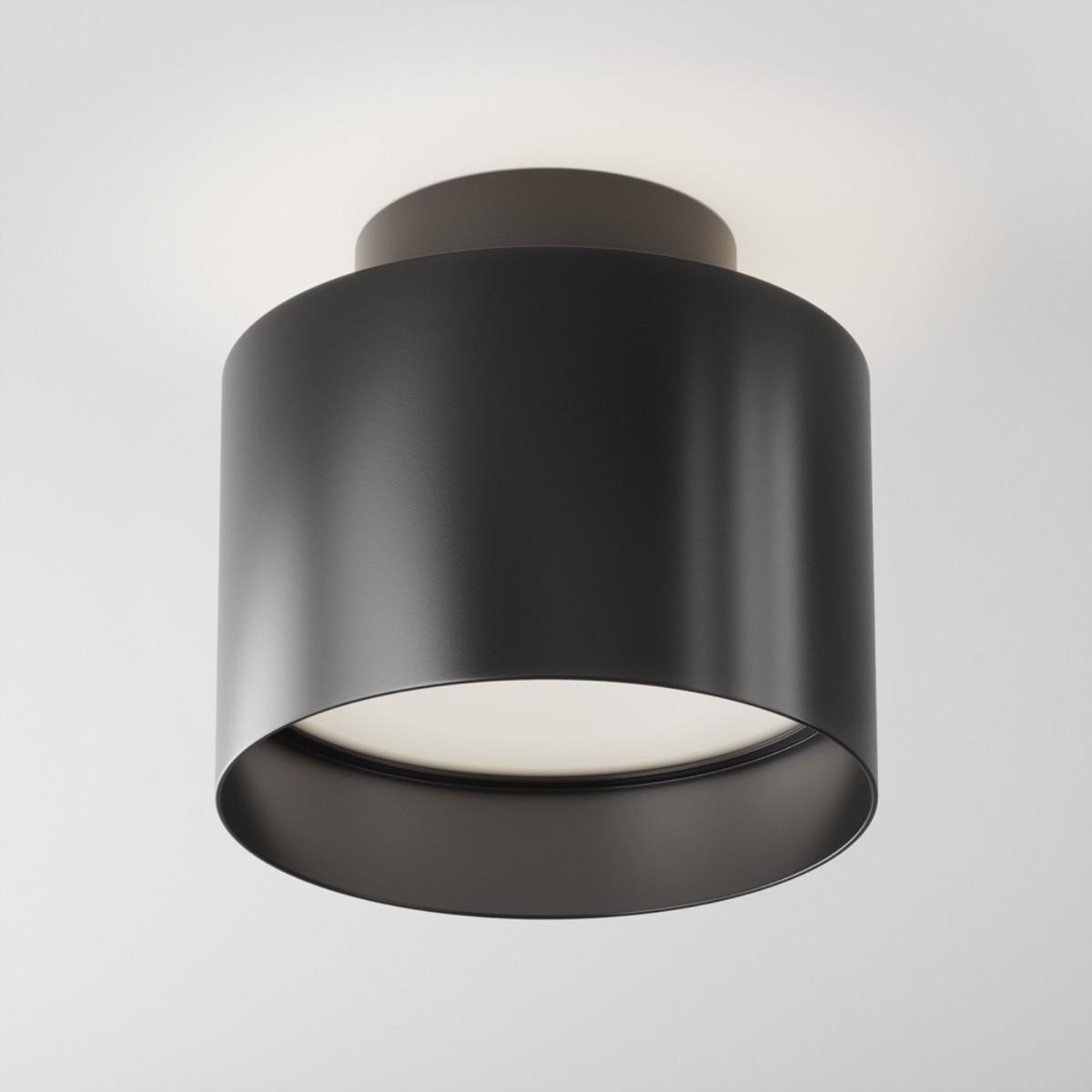 потолочный светодиодный светильник maytoni technical planet c009cw-l12b4k