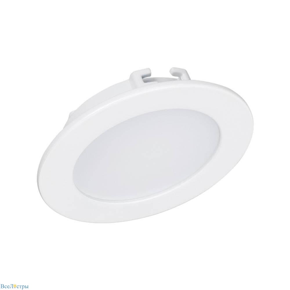 встраиваемый светодиодный светильник arlight dl-bl90-5w warm white 021432
